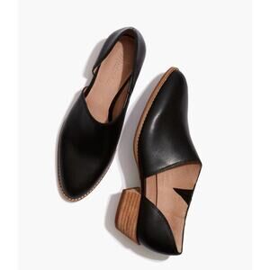 Madewell The Lucie Shoe Women’s Sz.. 6 Leather Black